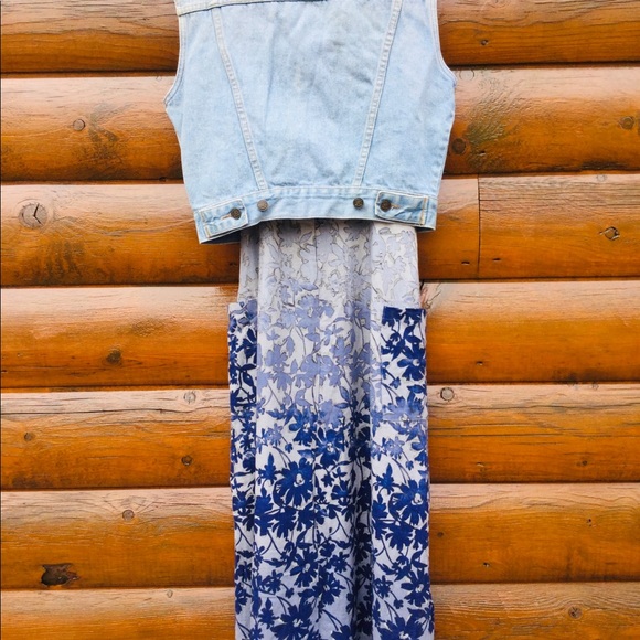 ⚜️ Vintage JM Studio Maxi Jumper DISTRESSED FADE Intentional Boho Vibes - Picture 4 of 16